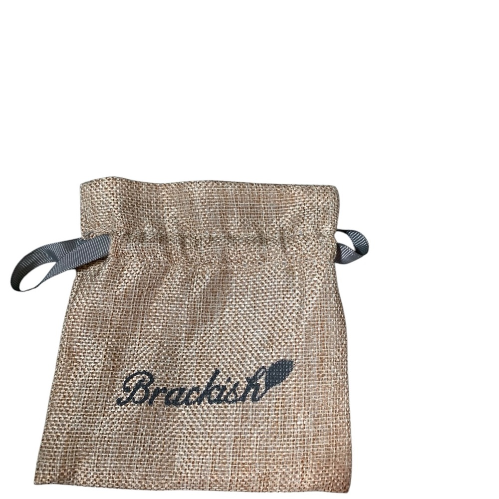Brackish Burlap Drawstring Dust Bag